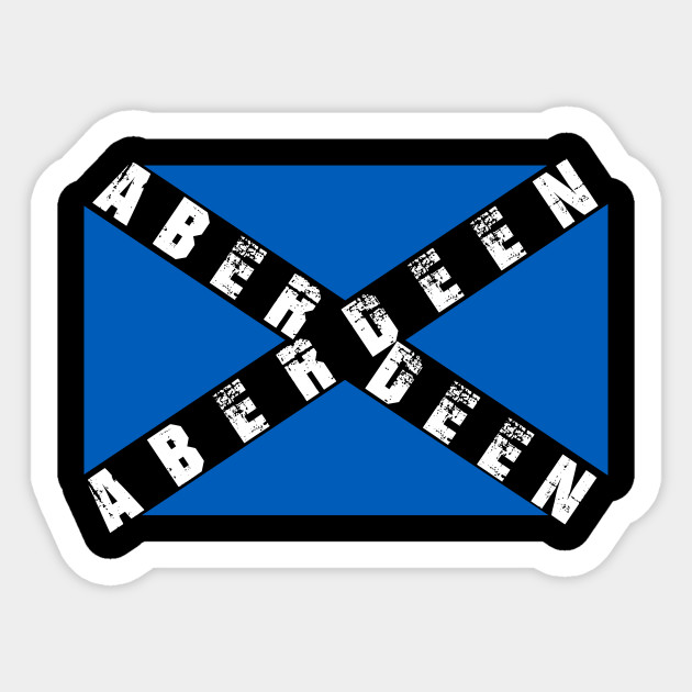 Aberdeen Scottish Flag Scotland Flag Aberdeen Gifts