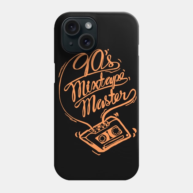 90’s Mixtape Master Phone Case by GuiltlessGoods