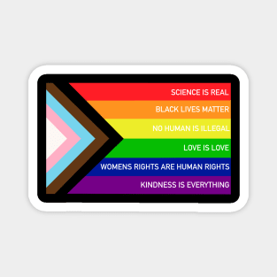 Progress Pride Flag Magnet