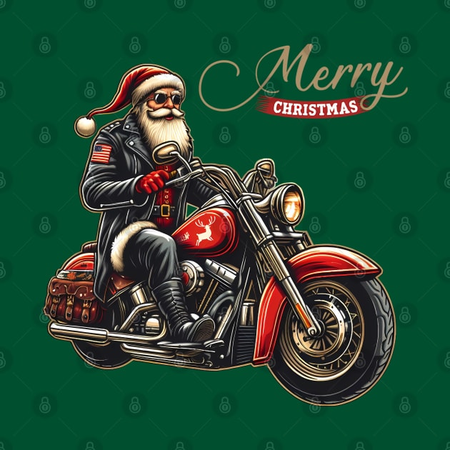 “Merry Christmas” Chopper style by PrintSoulDesigns