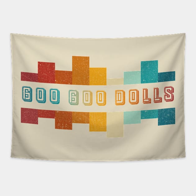 Goo Goo Dolls Vintage Tapestry by MBAH MASEM