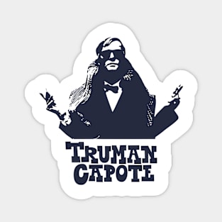 Truman Capote Tribute Tee - Literary Icon Apparel for Style and Sophistication Magnet