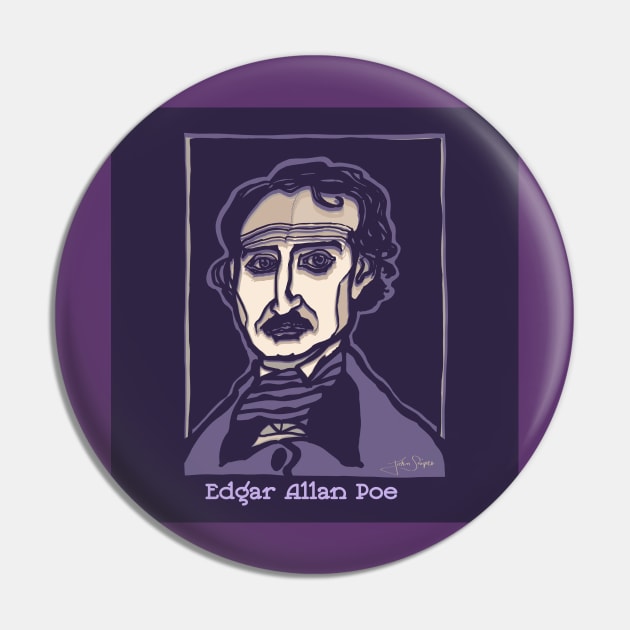 Edgar Allan Poe Pin by JSnipe
