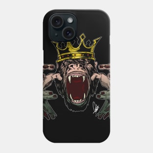 Gorila zombie Phone Case