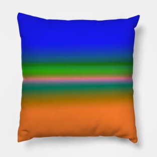 BROWN BLUE TEXTURE ART Pillow