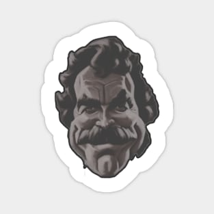 Tom Selleck face cartoon design Magnet