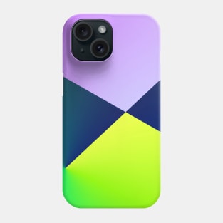 blue purple green texture Phone Case