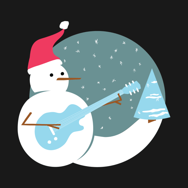 Rock & Roll Frosty the Snowman by zim9