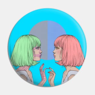 Evil Twin v2 Pin