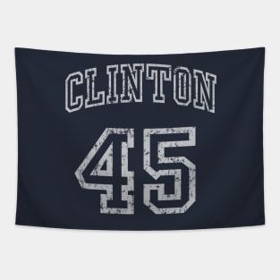 Hillary Clinton 45th President of United States Tapestry