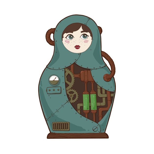 Russian doll by Newcoatofpaint