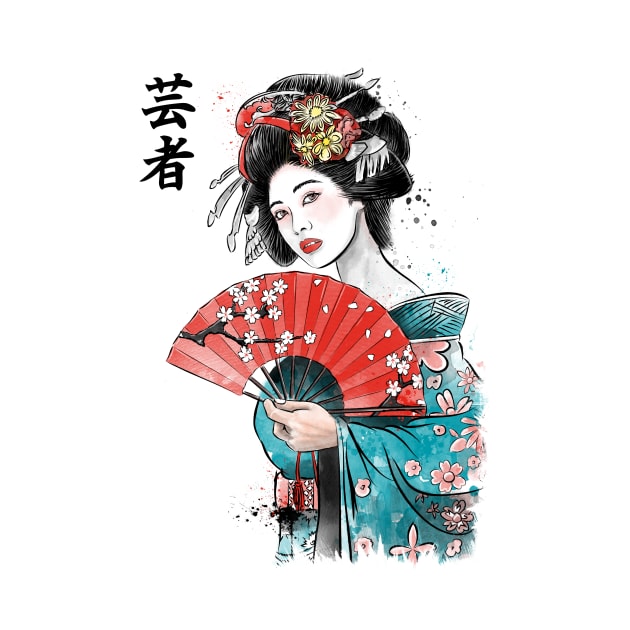 Geisha by DrMonekers