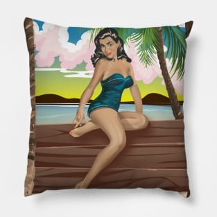 Tropical Travel Pillow