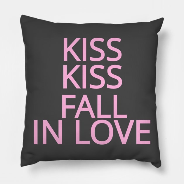 Kiss Kiss Pillow by DraculaVarney