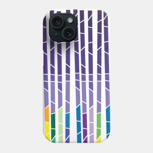 Colorful geometric art Phone Case