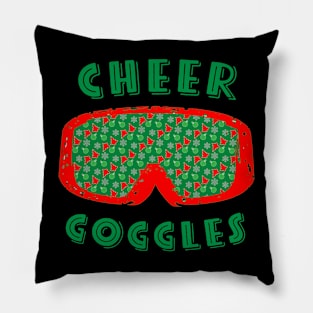 Put on your Cheer Goggles (Beer Goggles) Pillow