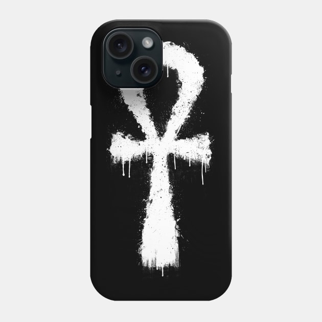 Egyptian Ankh Grunge Phone Case by GAz