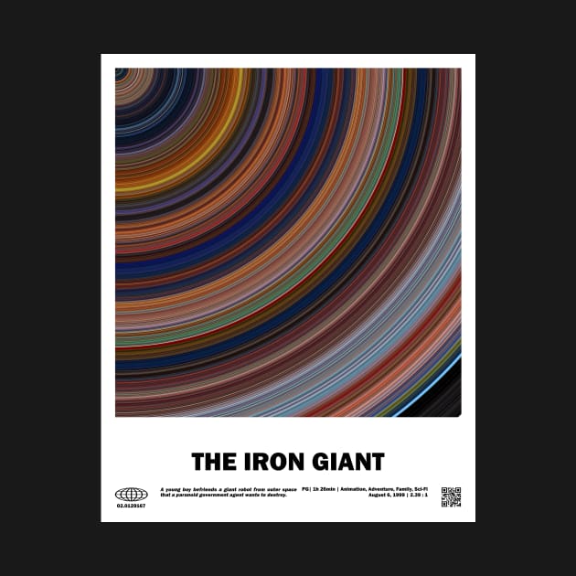 minimal_The_Iron_Giant Abstract Circular Art Movie by silver-light