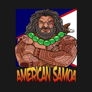 American Samoa Samoan Flag Polynesian Pride T-Shirt