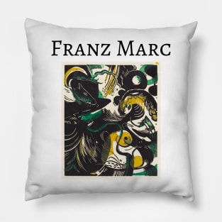 Franz Marc abstract Pillow