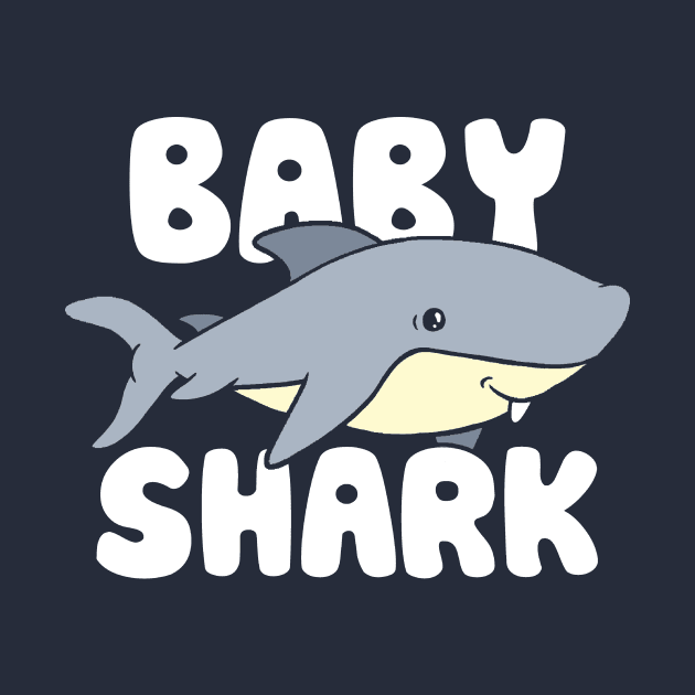 Cute Baby Shark T-Shirt by Boots