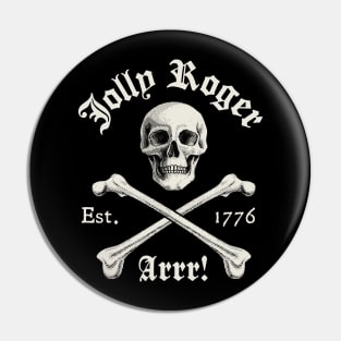 Jolly Roger Arrr! Pin