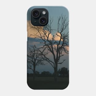 African Trees Nightfall Phone Case