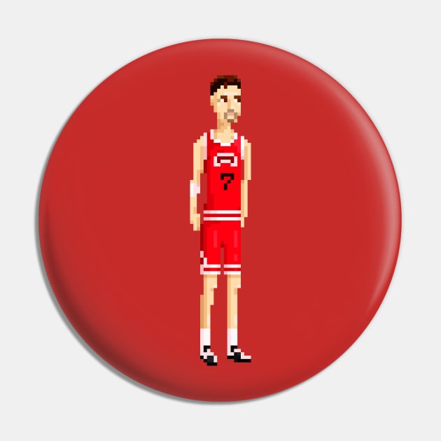 Toni Kukoc Pin by PixelFaces