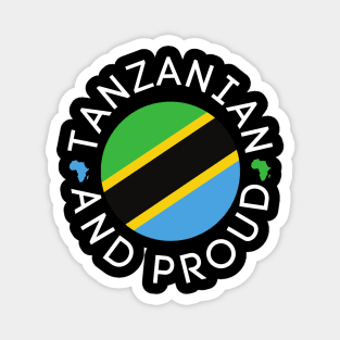 Afrinubi - Tanzanian & Proud Magnet