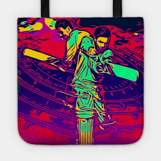 World Cup Cricket Batsman Passion P16 Tote