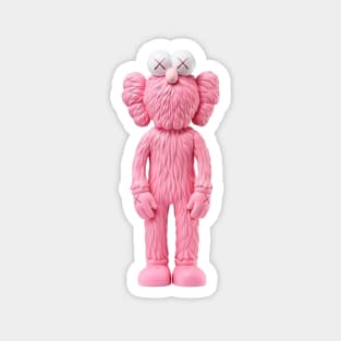 Pink Kaws Magnet