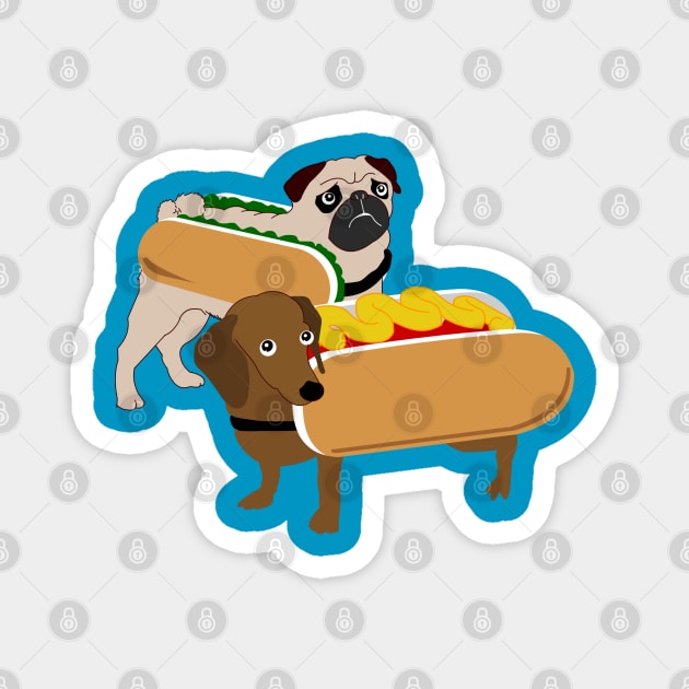 hotdog Magnet by WhatDesign