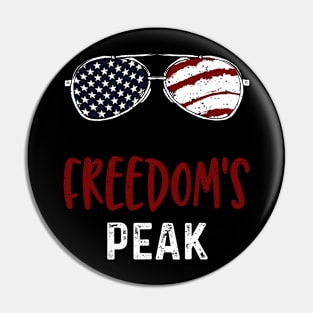 Freedom's Peak Pin
