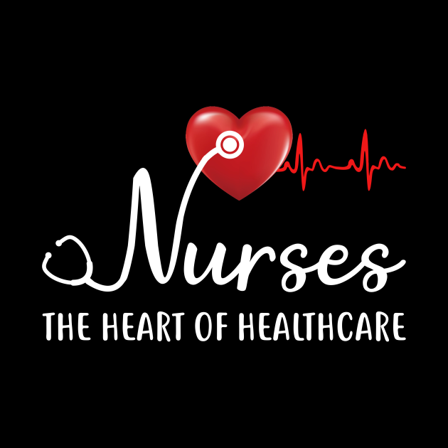 Nurses The Heartbeat Of Healthcare Nurses Pin Teepublic