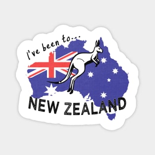 New Zealand Tourist Shirt Magnet