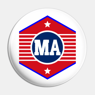 Massachusetts Pin