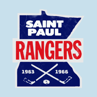 Retro St Paul Rangers Hockey T-Shirt