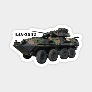 LAV-25A2 Wheeled Armored Vehicle Magnet