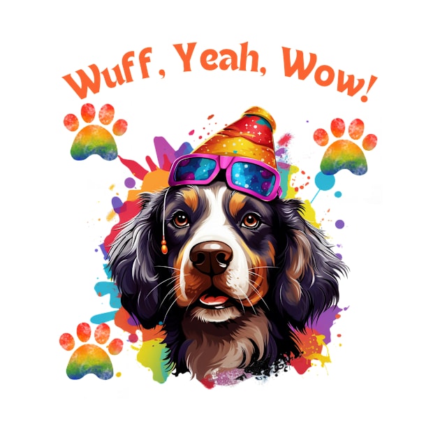 Woofy Adventure - Funny Dog Design by NedisDesign