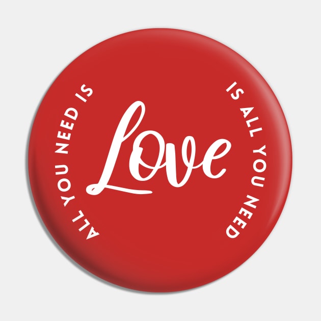 All you need is Love Pin by Inspire Creativity