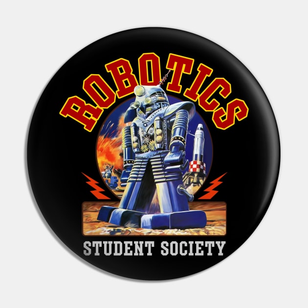 Robotics club Pin by Trazzo