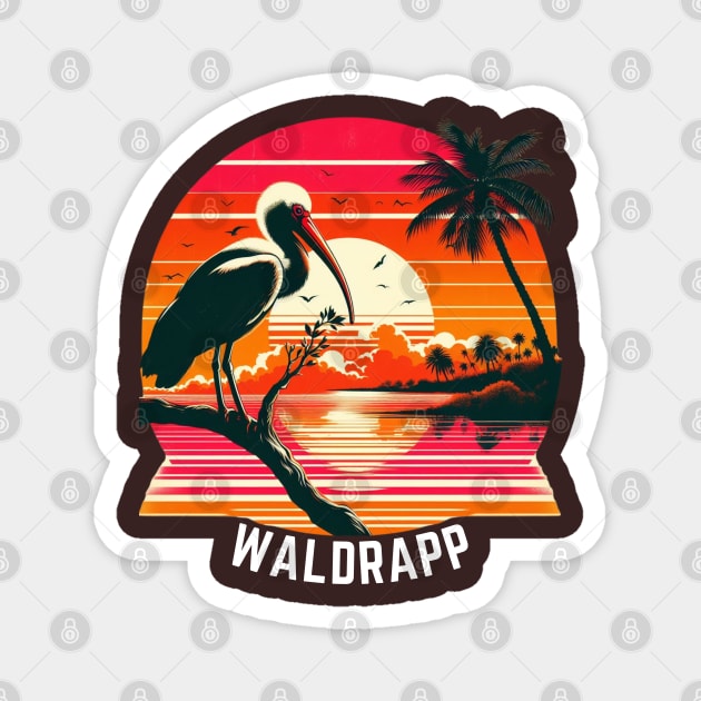 Waldrapp: The Endangered Beauty Magnet by TRACHLUIM