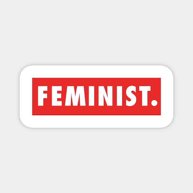 Feminism Shirt Magnet by Rizusabi