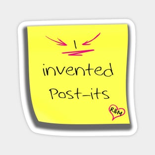 I invented Post-its Magnet