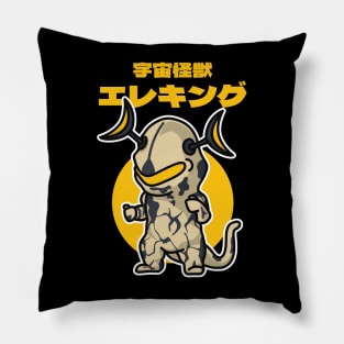 Space Kaiju Eleking Chibi Style Kawaii Pillow