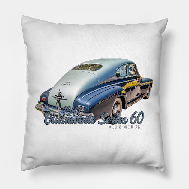 1941 Oldsmobile Series 60 Club Coupe Pillow by Gestalt Imagery