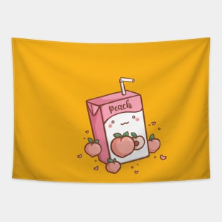 Peach Juice Tapestry