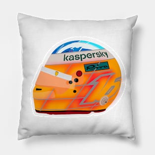 Charles Leclerc French Grand Prix spiderman helmet 2021 Pillow