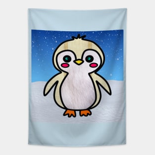 Stylish Penguin Tapestry