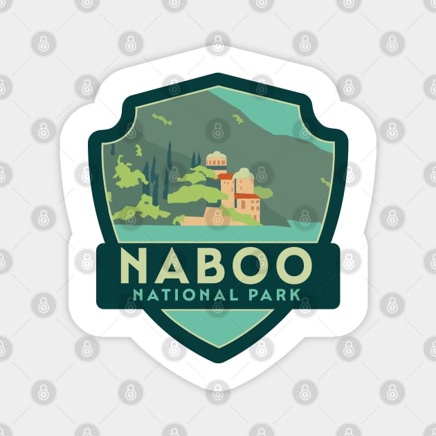 Naboo National Park Magnet by Hanneliza